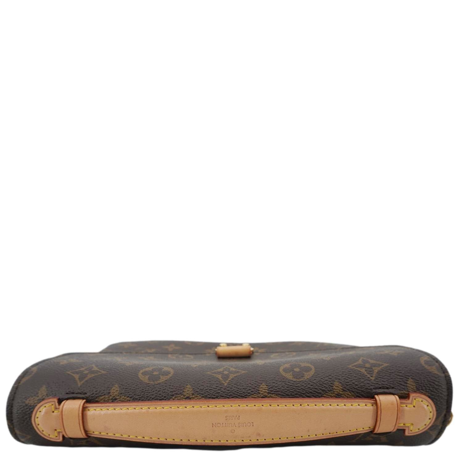 LOUIS VUITTON Metis Pochette Monogram Canvas Crossbody Bag Brown