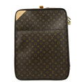 LOUIS VUITTON Pegase 55 Monogram Canvas Luggage Suitcase Travel Bag Brown