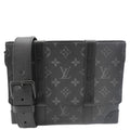 LOUIS VUITTON Trunk Messenger Monogram Eclipse Trunk Crossbody Bag Black