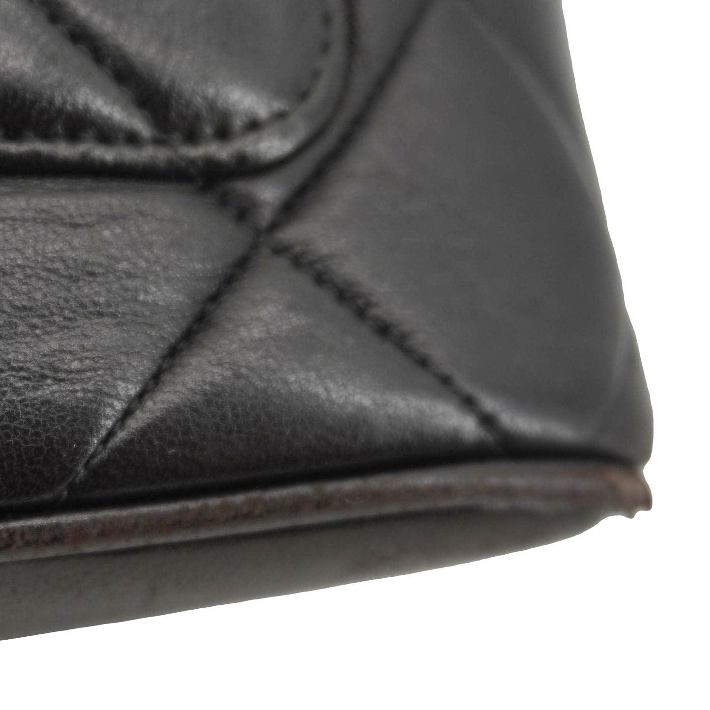 Chanel Medallion Quilted Leather Tote Bag Black