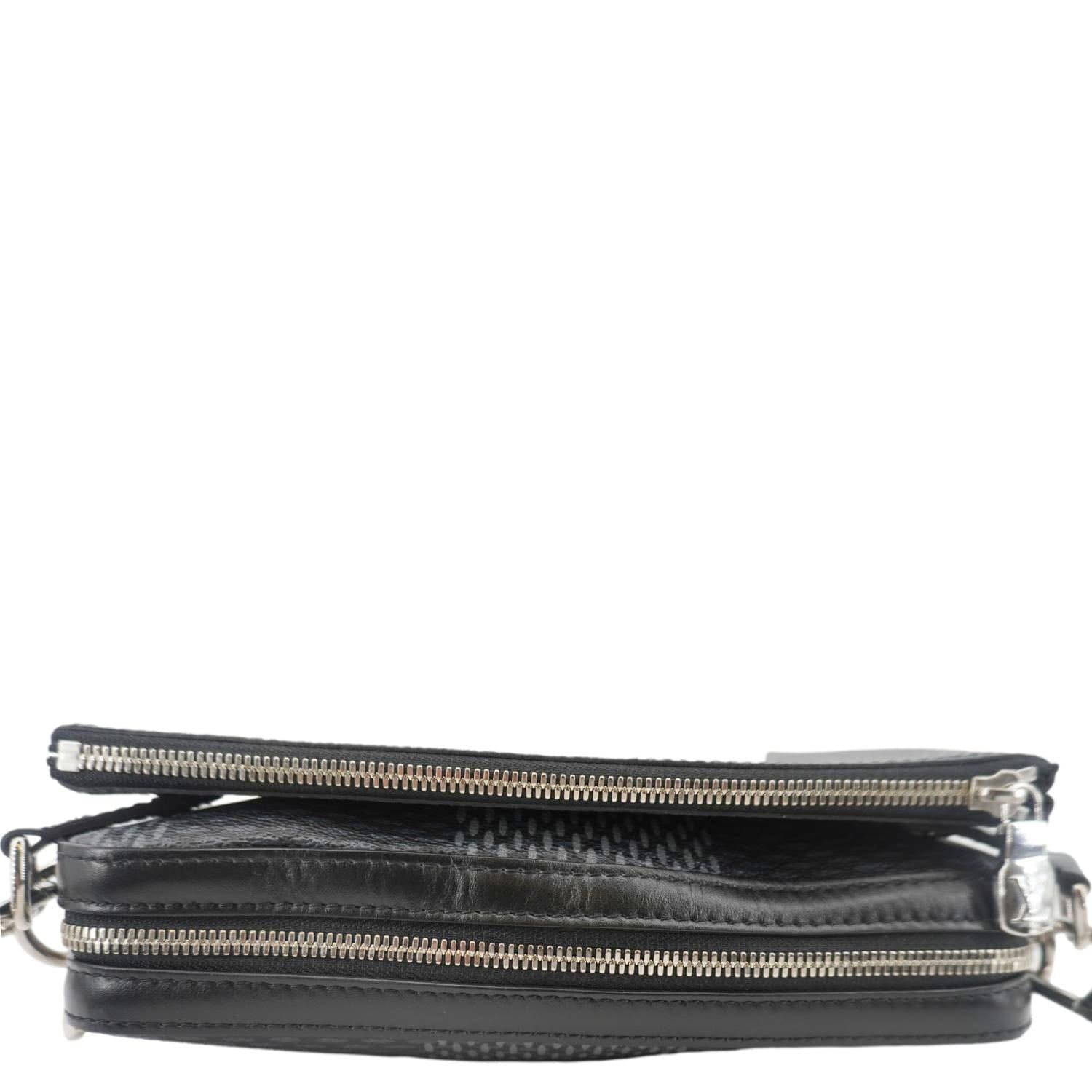 LOUIS VUITTON 3D Trio Damier Graphite Messenger Bag Black