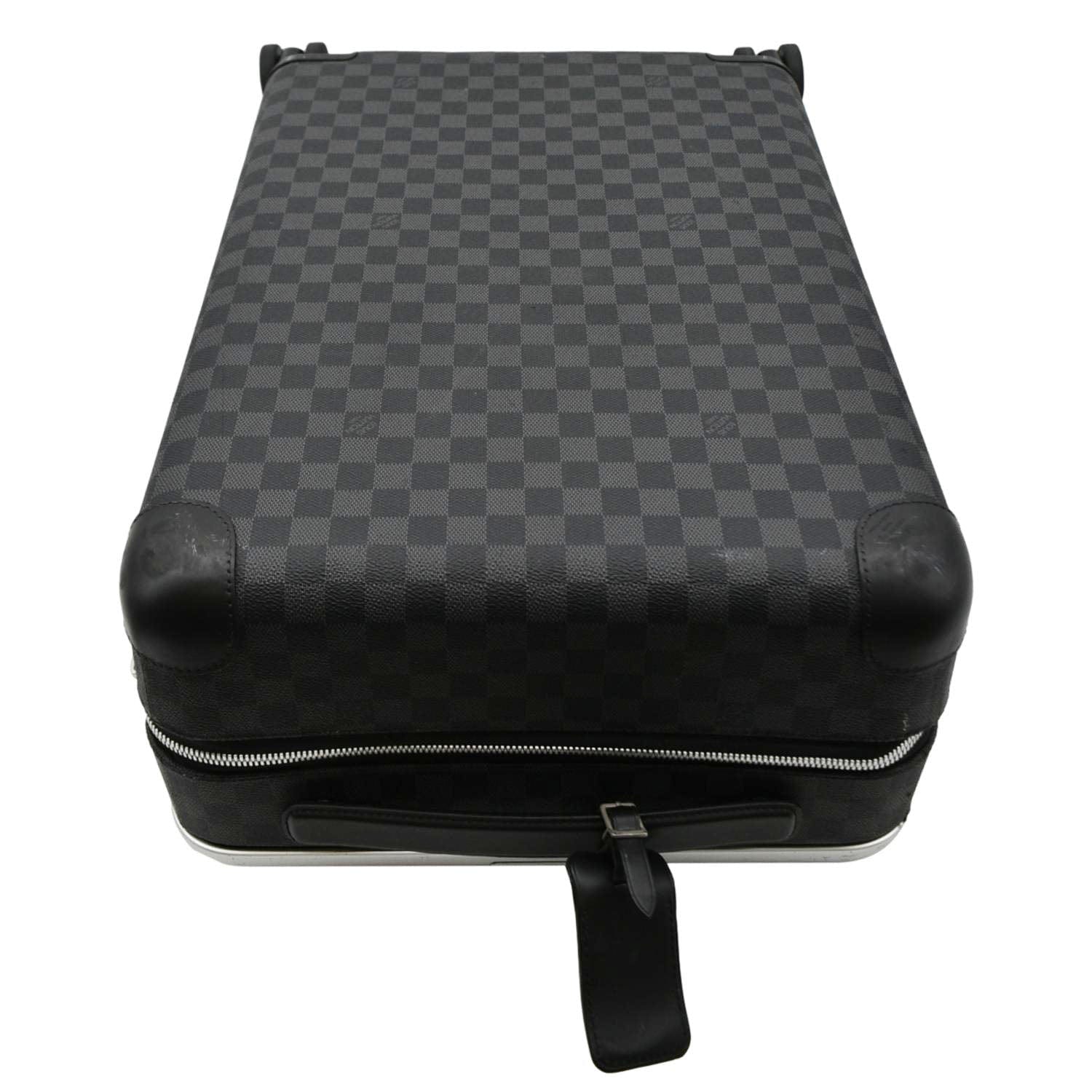 LOUIS VUITTON Horizon 55 Damier Graphite Canvas Rolling Suitcase Black