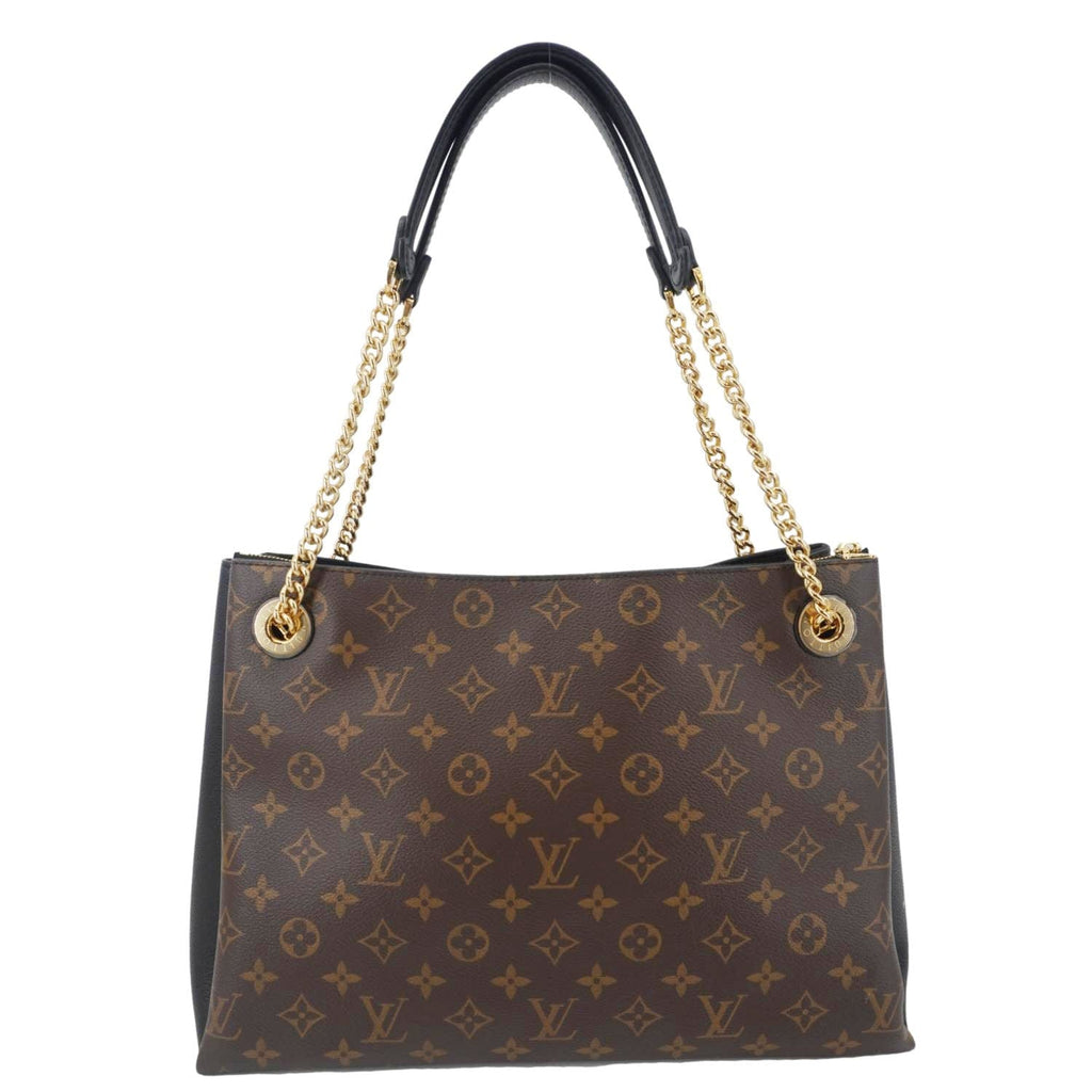 LOUIS VUITTON Surene MM Monogram Canvas Shoulder Bag Black