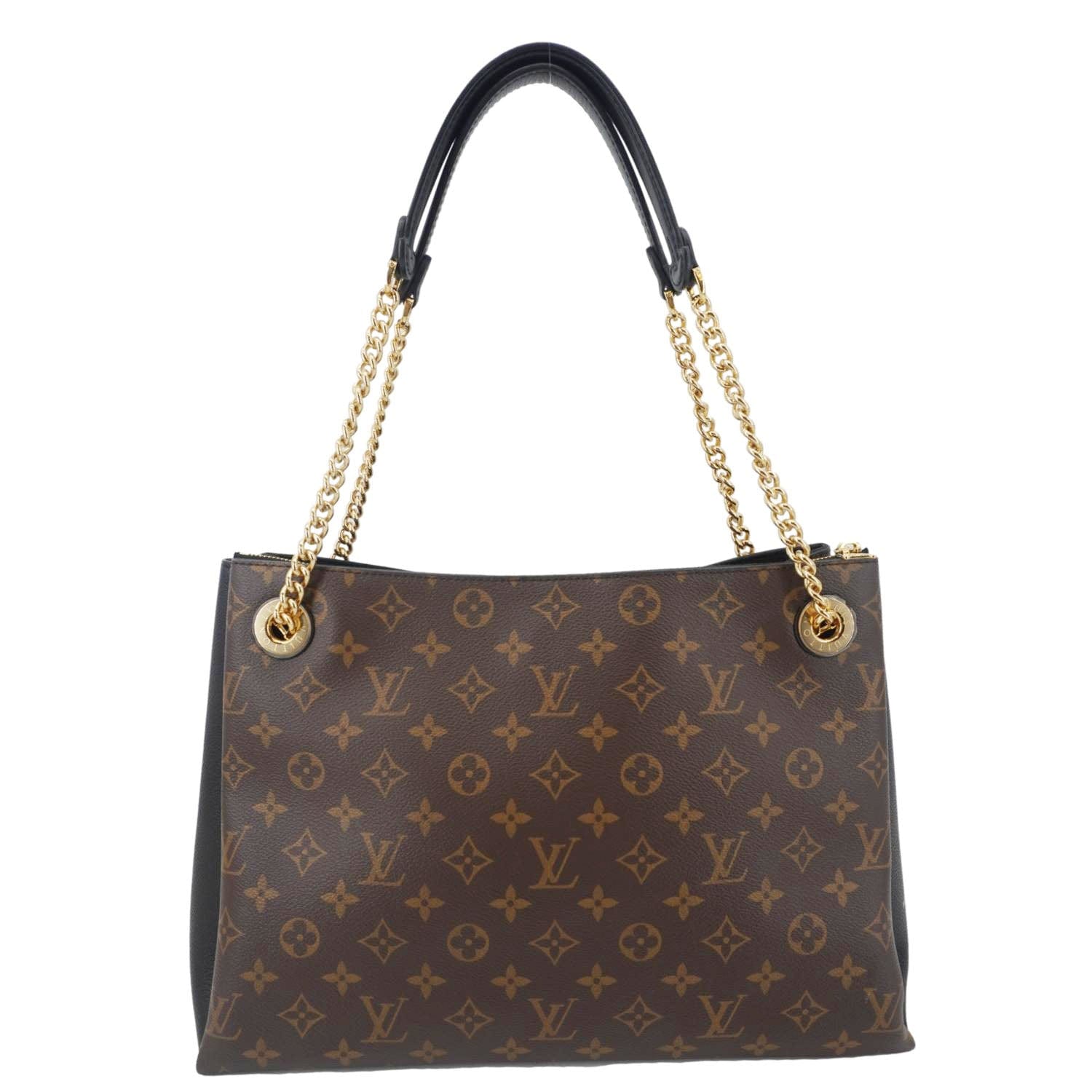 LOUIS VUITTON Surene MM Monogram Canvas Shoulder Bag Black