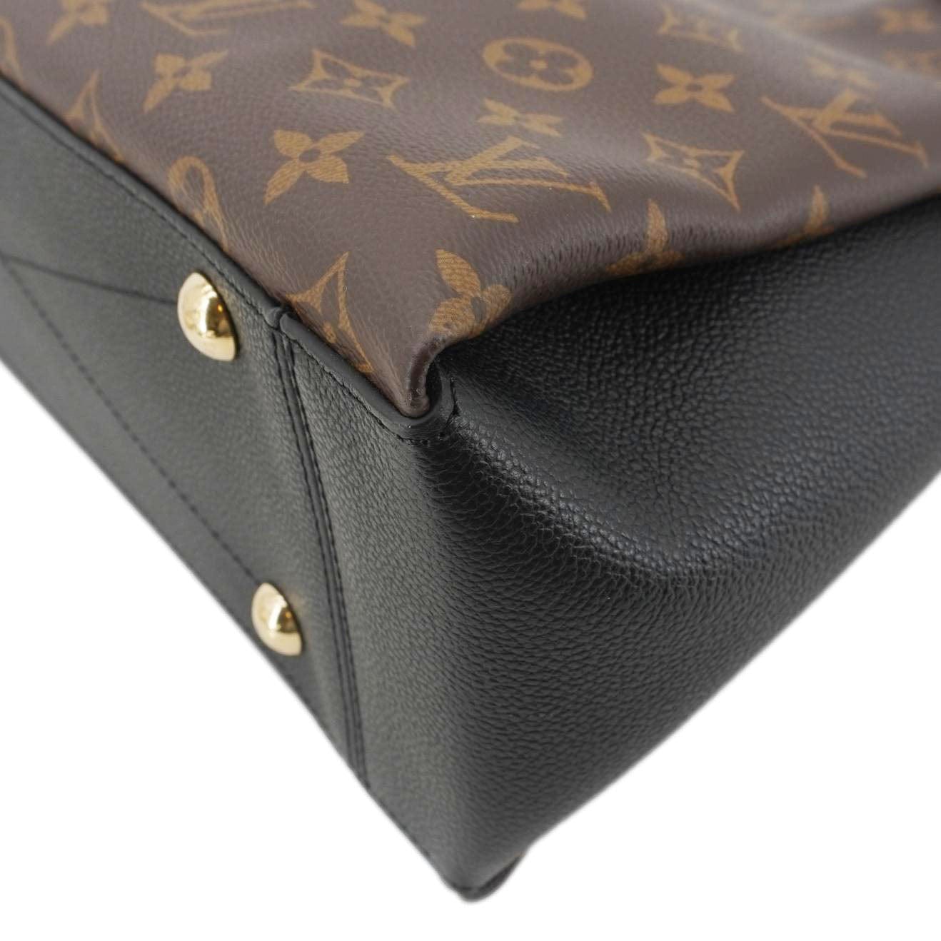 LOUIS VUITTON Surene MM Monogram Canvas Shoulder Bag Black