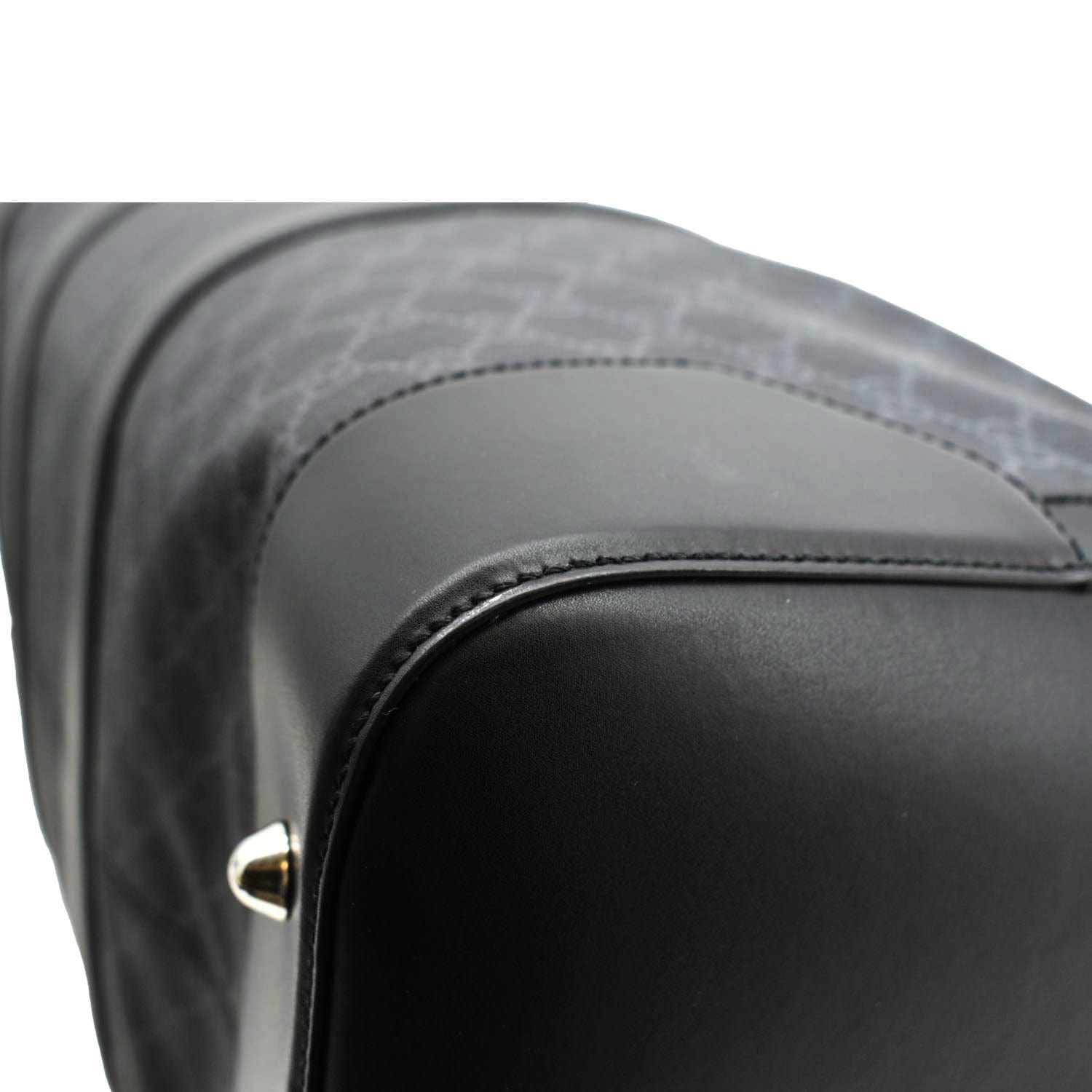 GUCCI Large Carry-On Soft Gucci Supreme Canvas  Duffle Bag Black 478323