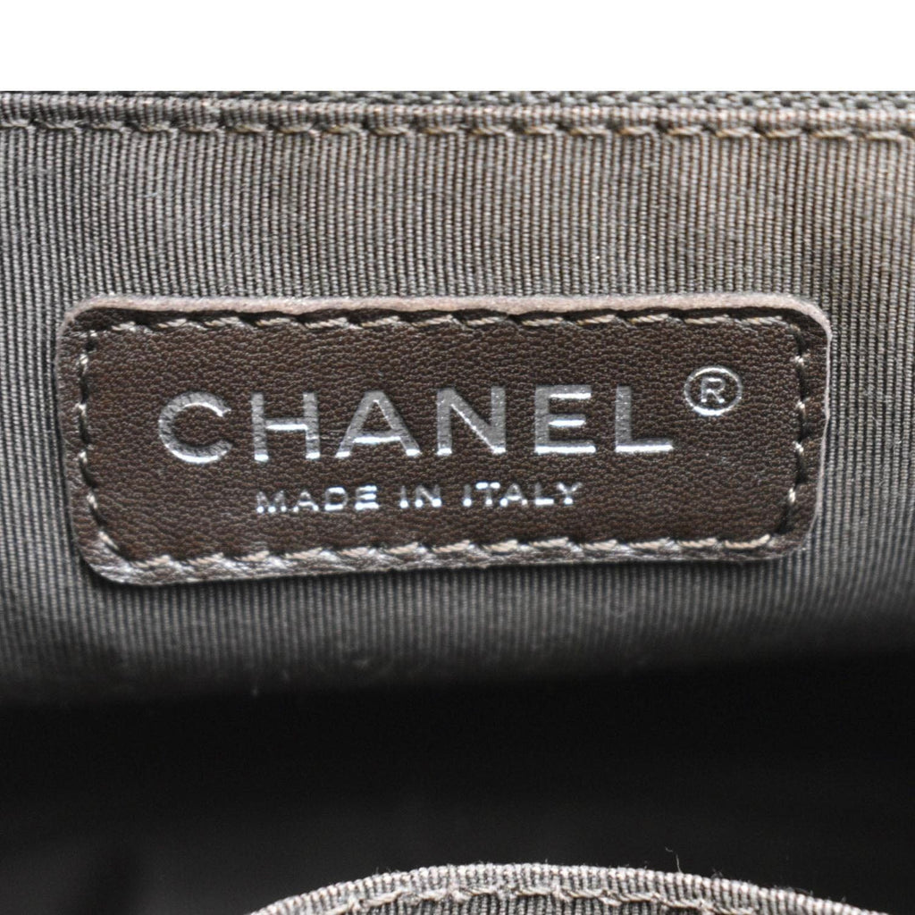 Chanel Shearling 19 Flap Medium Sheepskin Shoulder Bag Black