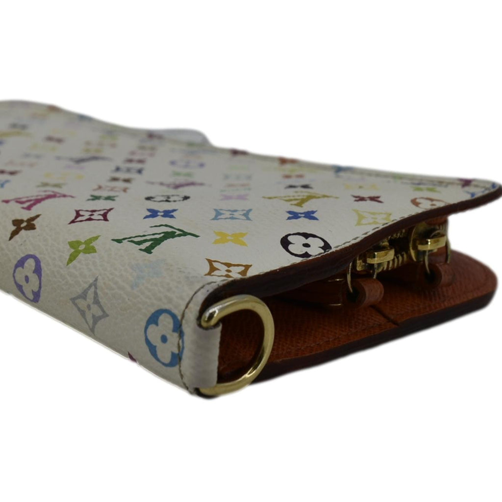 LOUIS VUITTON Insolite Multicolor Zippy Wallet White