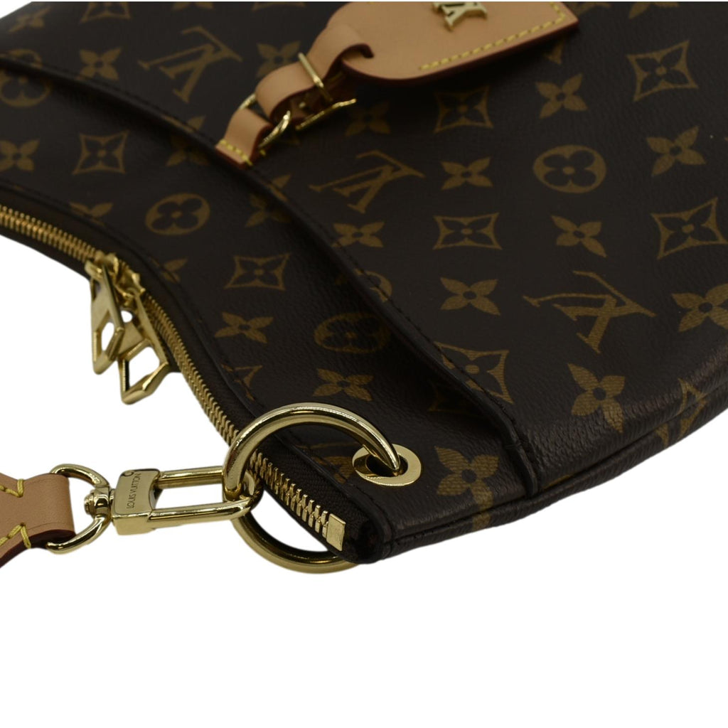 LOUIS VUITTON Odeon NM MM Monogram Canvas Shoulder Bag Brown