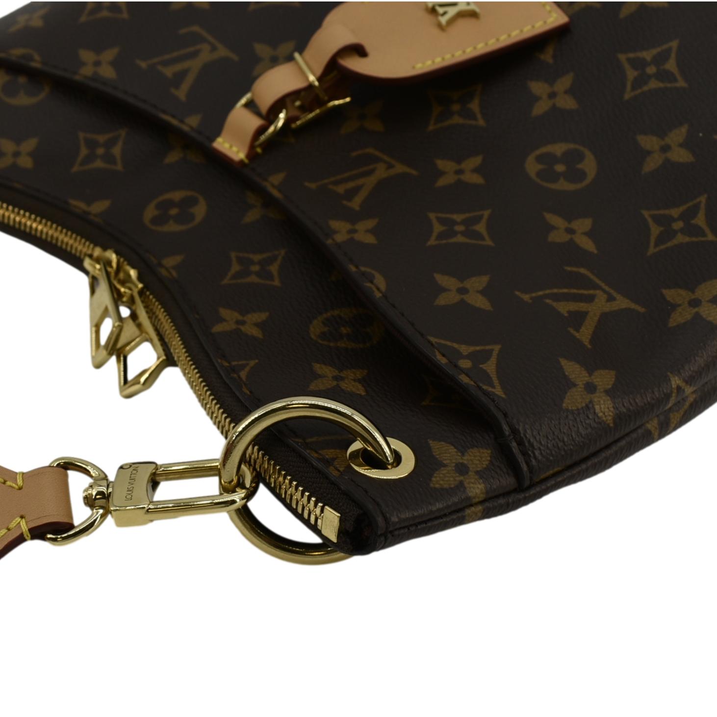 LOUIS VUITTON Odeon NM MM Monogram Canvas Shoulder Bag Brown