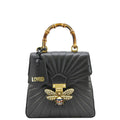 GUCCI Queen Margaret Bee Quilted Leather Backpack Black 476664