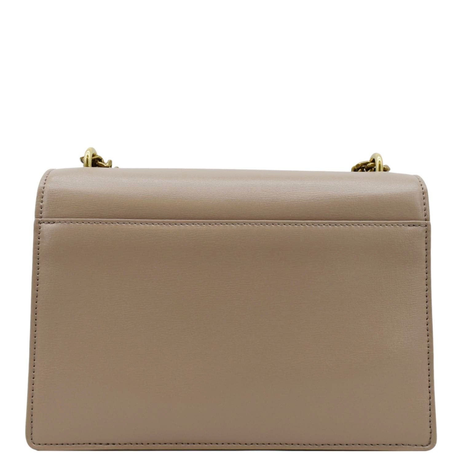 YVES SAINT LAURENT Monogram Sunset Medium Leather Shoulder Bag Rosy Sand
