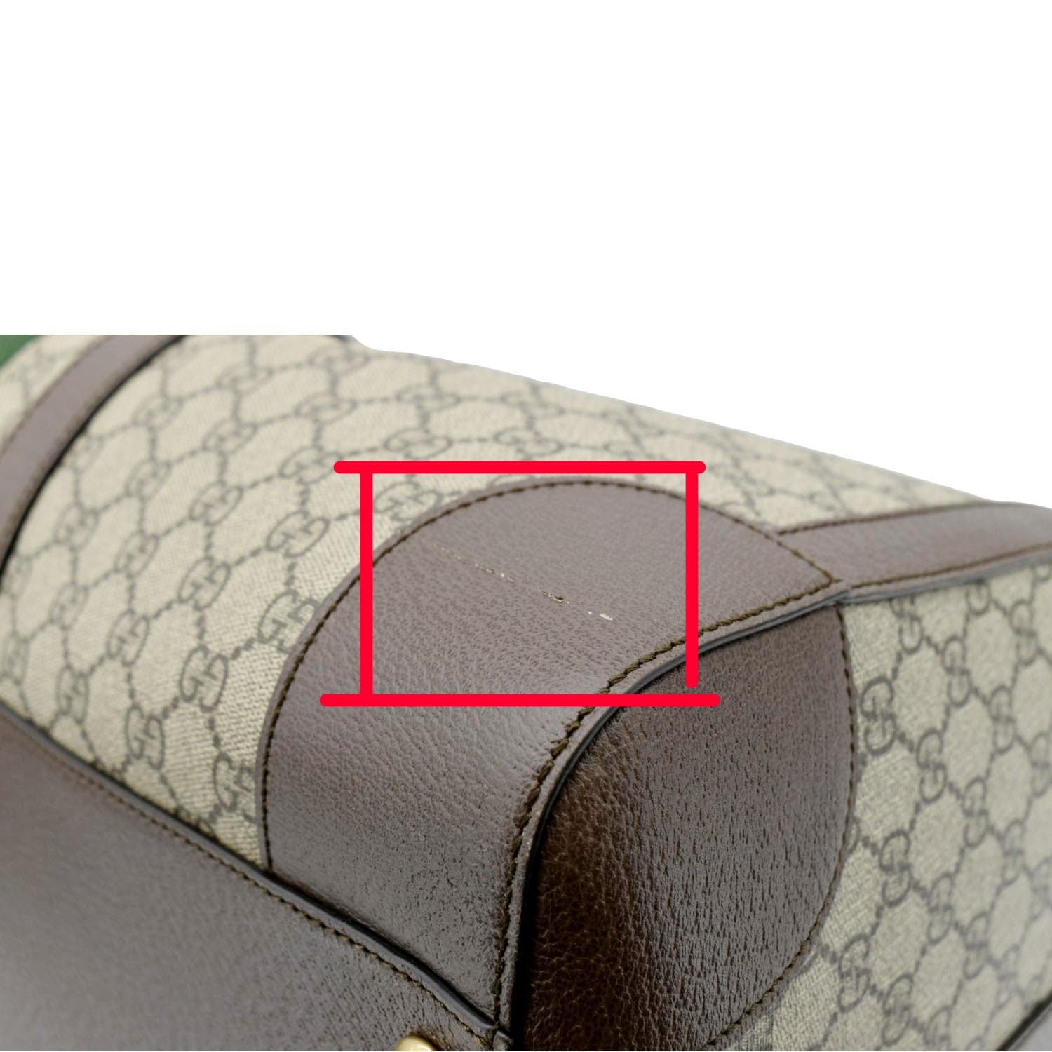 GUCCI Savoy Large Gucci Supreme Canvas Duffle Bag Beige 724612
