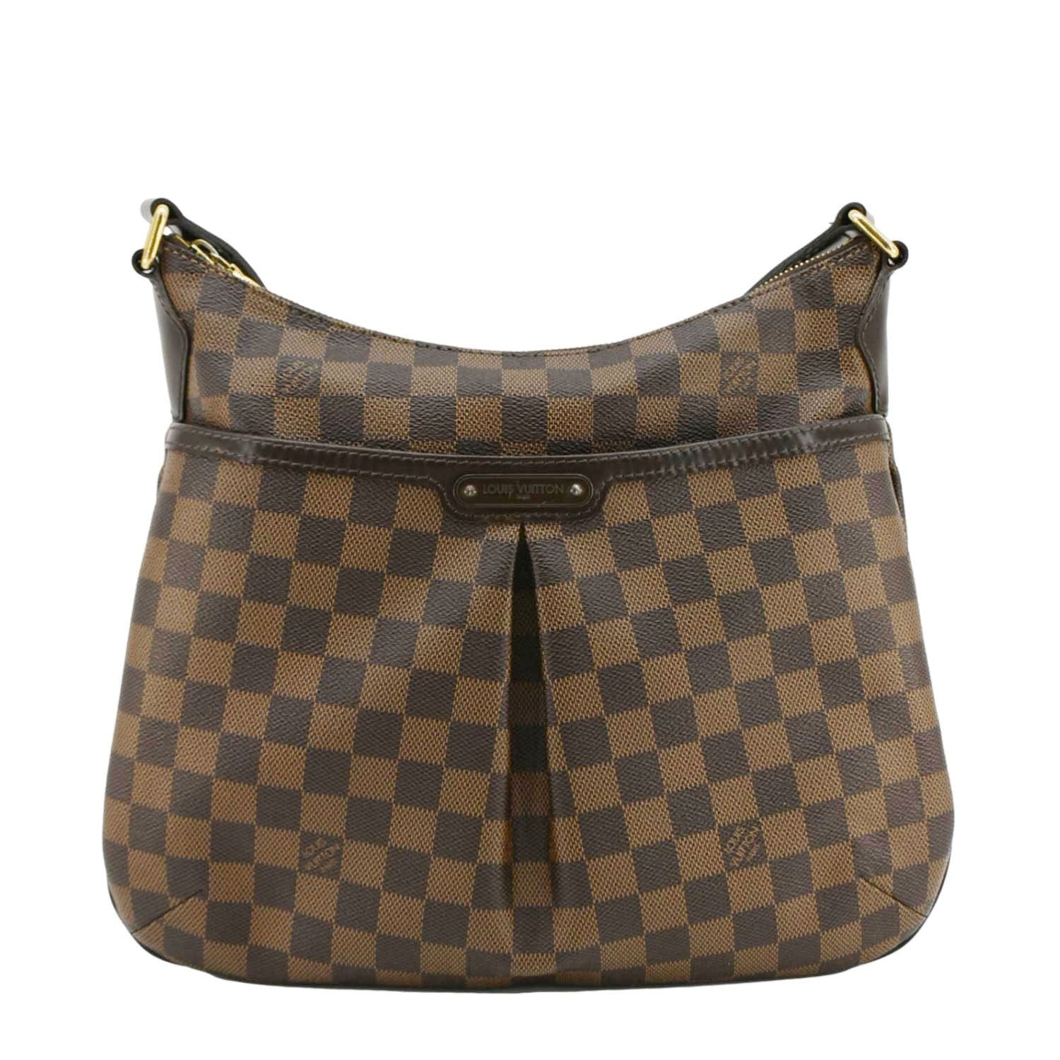 LOUIS VUITTON Bloomsbury PM Damier Ebene Crossbody Bag Brown
