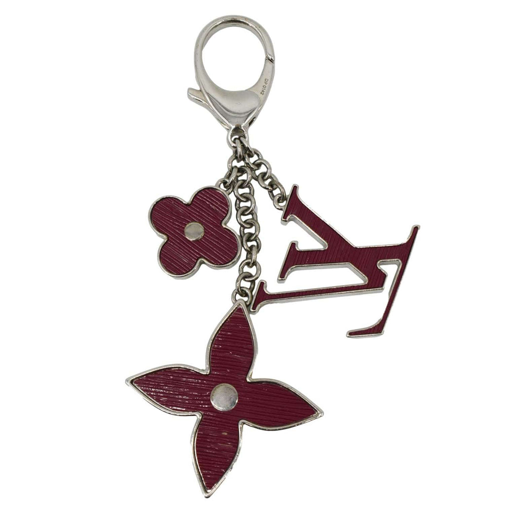 LOUIS VUITTON Fleur dEpi Bag Charm Fuchsia