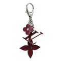 LOUIS VUITTON Fleur dEpi Bag Charm Fuchsia