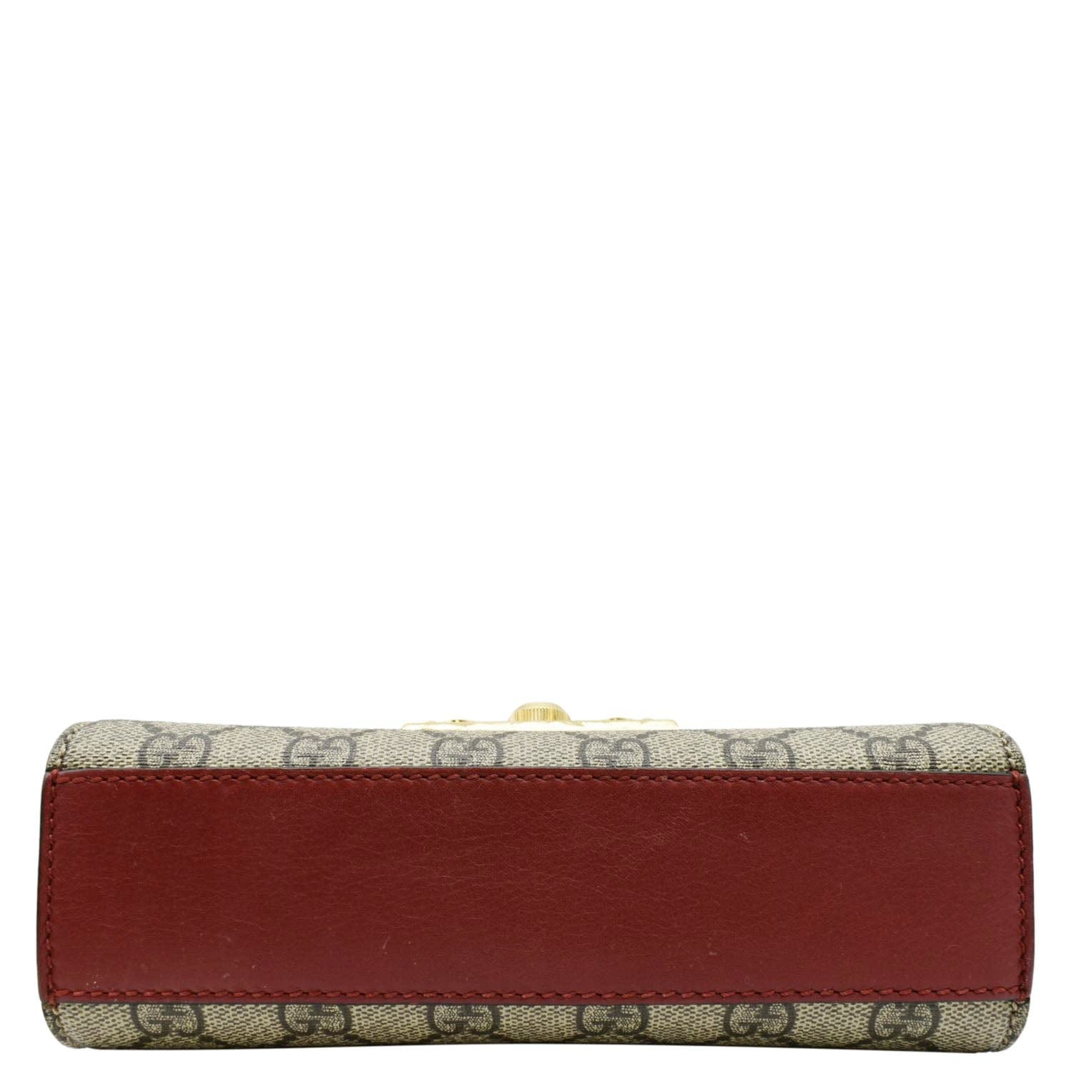 GUCCI Padlock Small Gucci Supreme Canvas Shoulder Bag Multicolor 409487