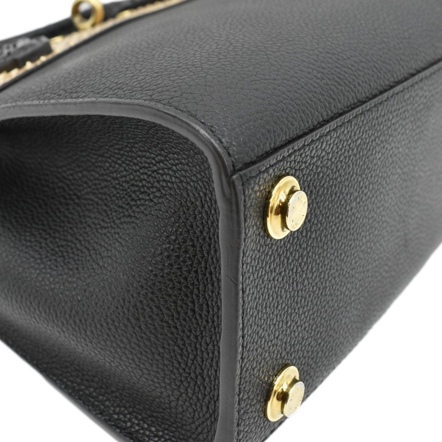 LOUIS VUITTON City Steamer Python Leather Tote Bag Gold