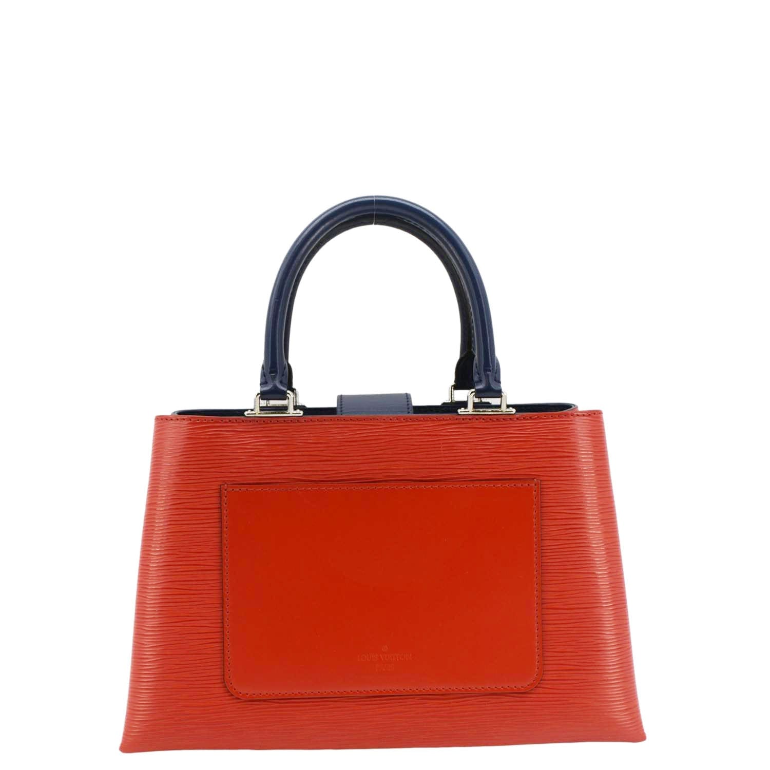 LOUIS VUITTON Kleber PM Epi Leather Shoulder Bag Red