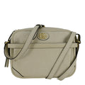 GUCCI Gucci Star Leather Crossbody Bag Off White 675776
