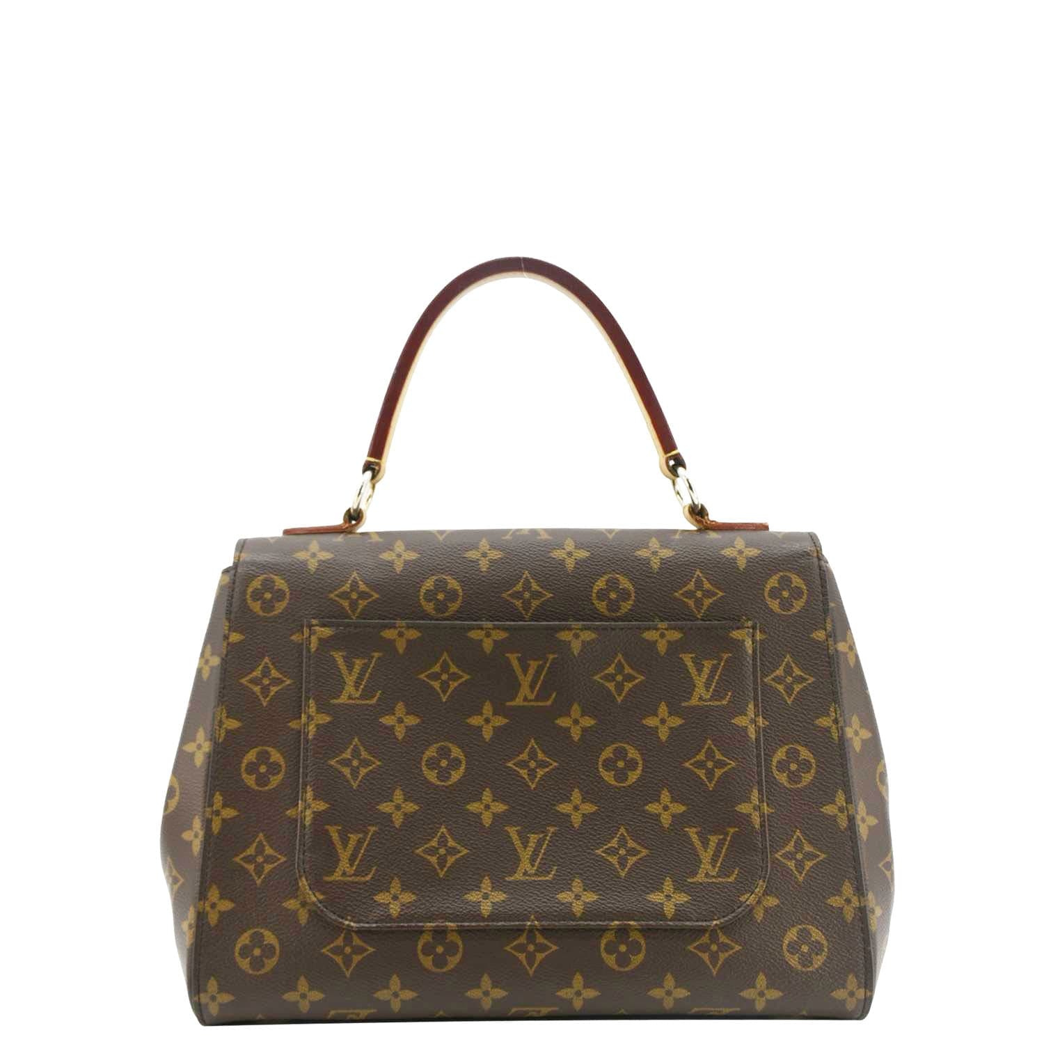 LOUIS VUITTON Cluny MM Monogram Canvas Shoulder Bag Brown