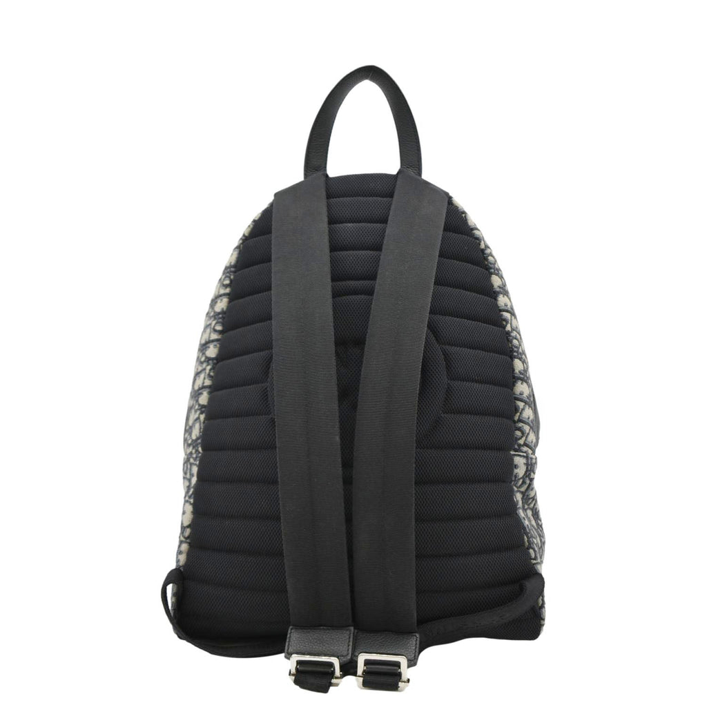 CHRISTIAN DIOR Kids Rider Mini Oblique Jacquard Backpack Beige