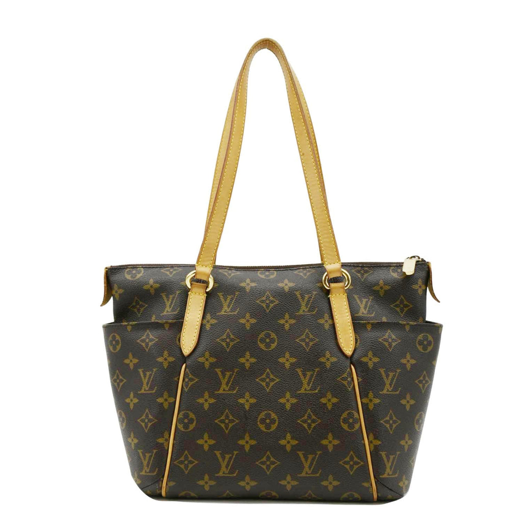 LOUIS VUITTON Totally PM Monogram Canvas Shoulder Tote Bag Brown