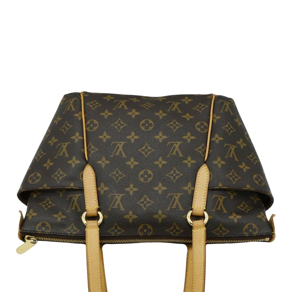 LOUIS VUITTON Totally PM Monogram Canvas Shoulder Tote Bag Brown