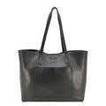 PRADA City Large Calf Leather Shopping Tote Shoulder Bag Black