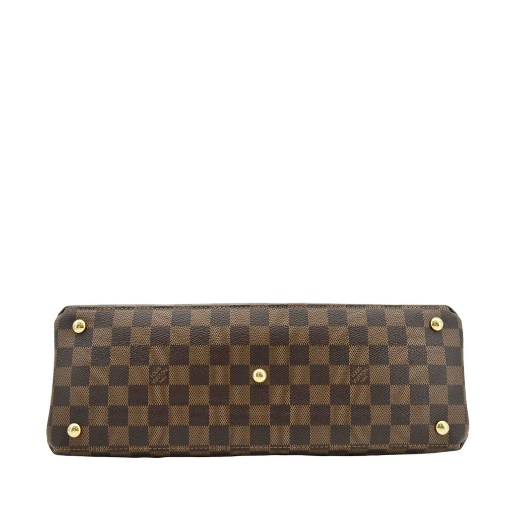 LOUIS VUITTON LV Riverside Damier Ebene Shoulder Bag Black