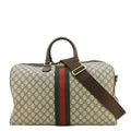 GUCCI Ophidia Carry-on Medium Gucci Supreme Canvas Duffle Bag Beige 547953