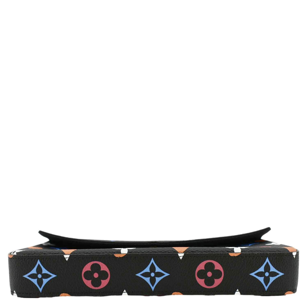 LOUIS VUITTON Pochette Felicie Game On Canvas Crossbody Bag Multicolor