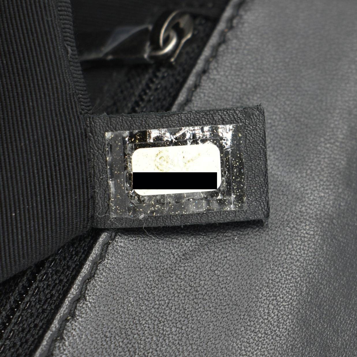 Chanel Boy Flap Medium Quilted Leather Shoulder Bag Black