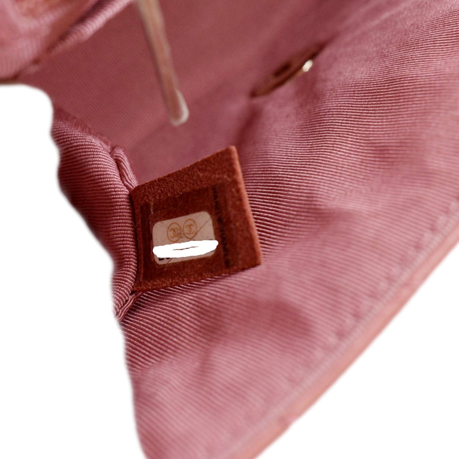 Chanel Statement Flap Mini Quilted Chevron Crossbody Bag Pink