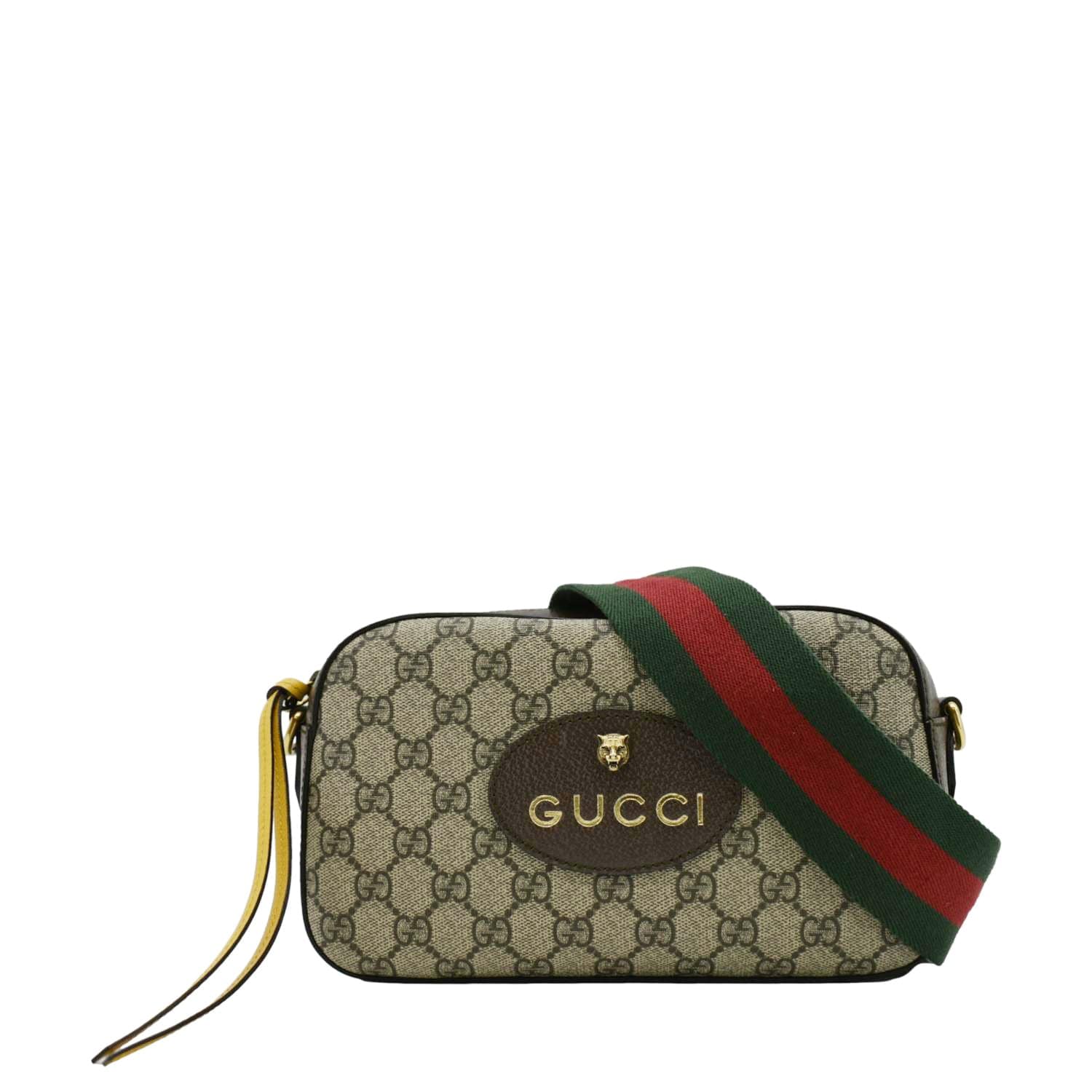 GUCCI Neo  Gucci Supreme Canvas Messenger Bag Beige 476466