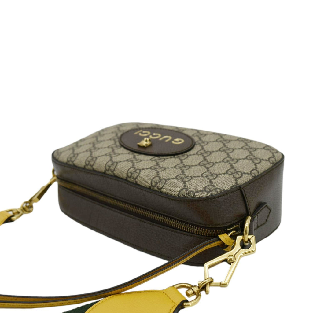 GUCCI Neo  Gucci Supreme Canvas Messenger Bag Beige 476466