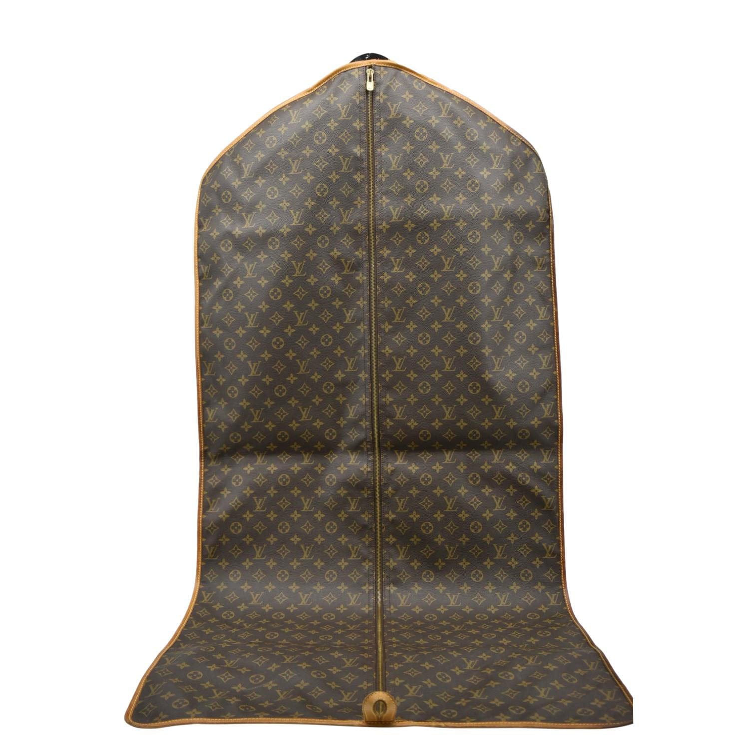 LOUIS VUITTON Monogram Canvas Garment Cover Brown