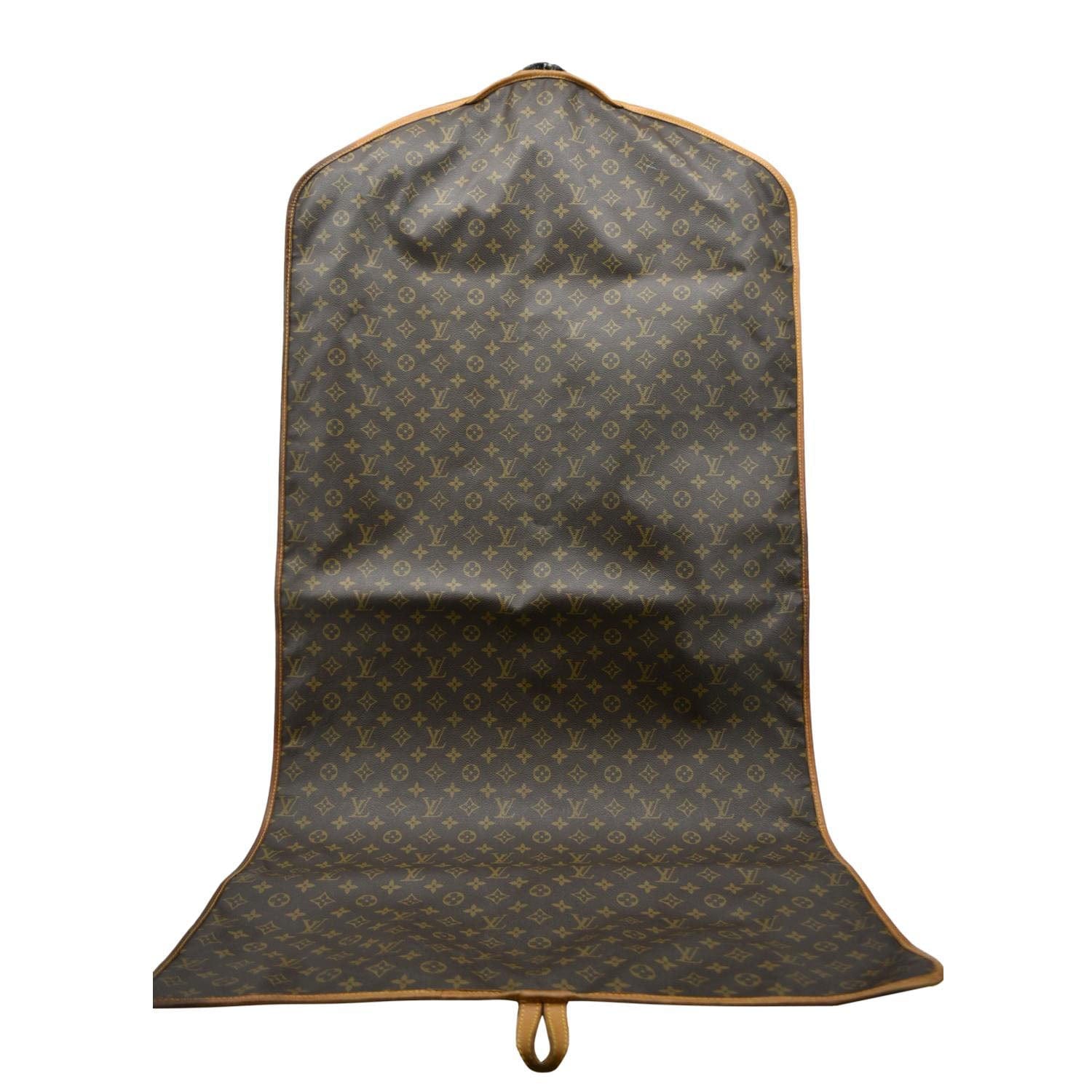 LOUIS VUITTON Monogram Canvas Garment Cover Brown