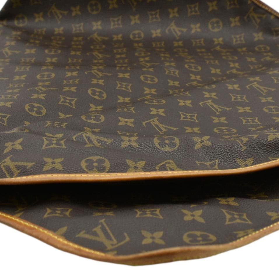 LOUIS VUITTON Monogram Canvas Garment Cover Brown