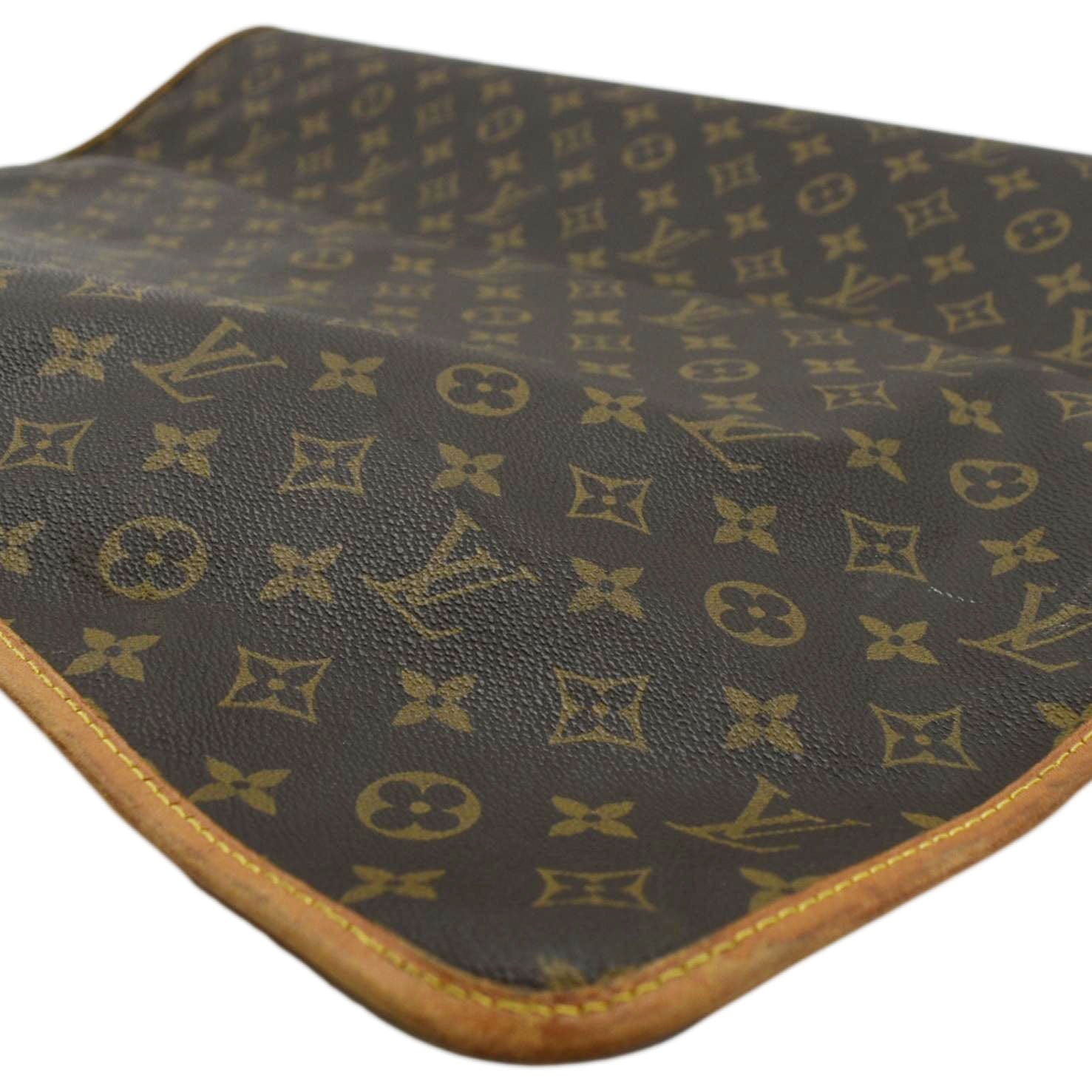 LOUIS VUITTON Monogram Canvas Garment Cover Brown