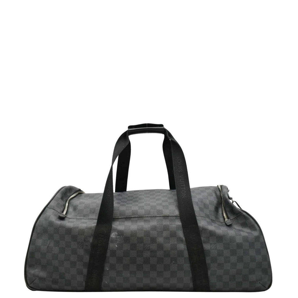 LOUIS VUITTON Neo Eole 65 Damier Graphite Rolling Duffle Bag Black