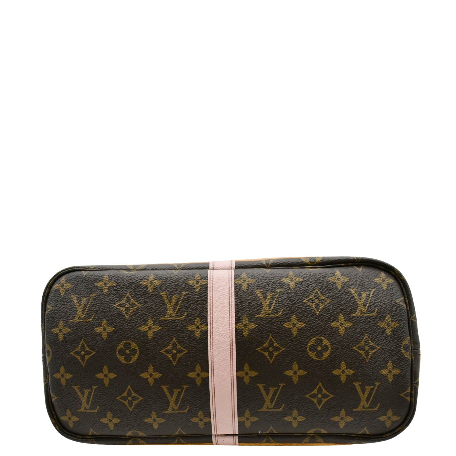 LOUIS VUITTON Neverfull MM Summer Trunk Monogram Canvas Shoulder Bag Brown