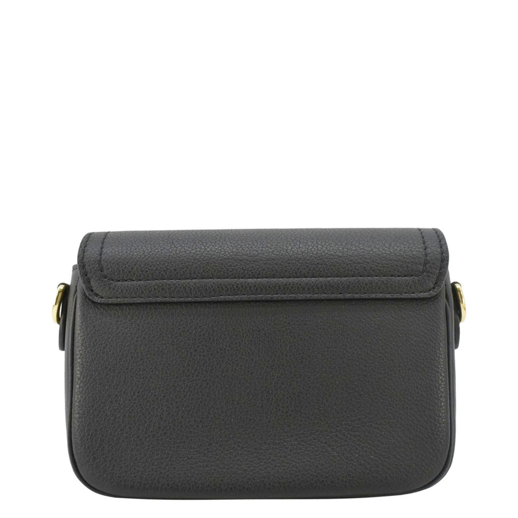 LOUIS VUITTON Lockme Tender Grained Calfskin Leather Shoulder Bag Black