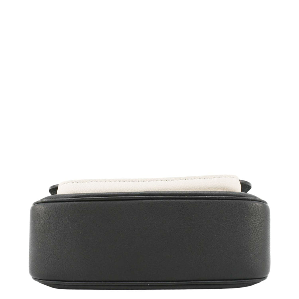 LOUIS VUITTON Lockme Tender Grained Calfskin Leather Shoulder Bag Black