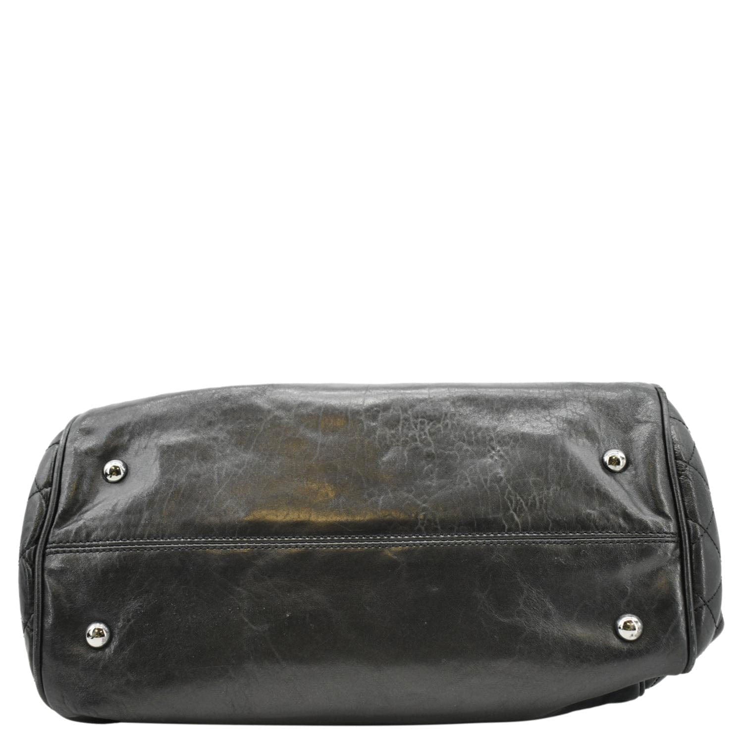 Chanel Perfect Day Large Leather Tote Bag Black