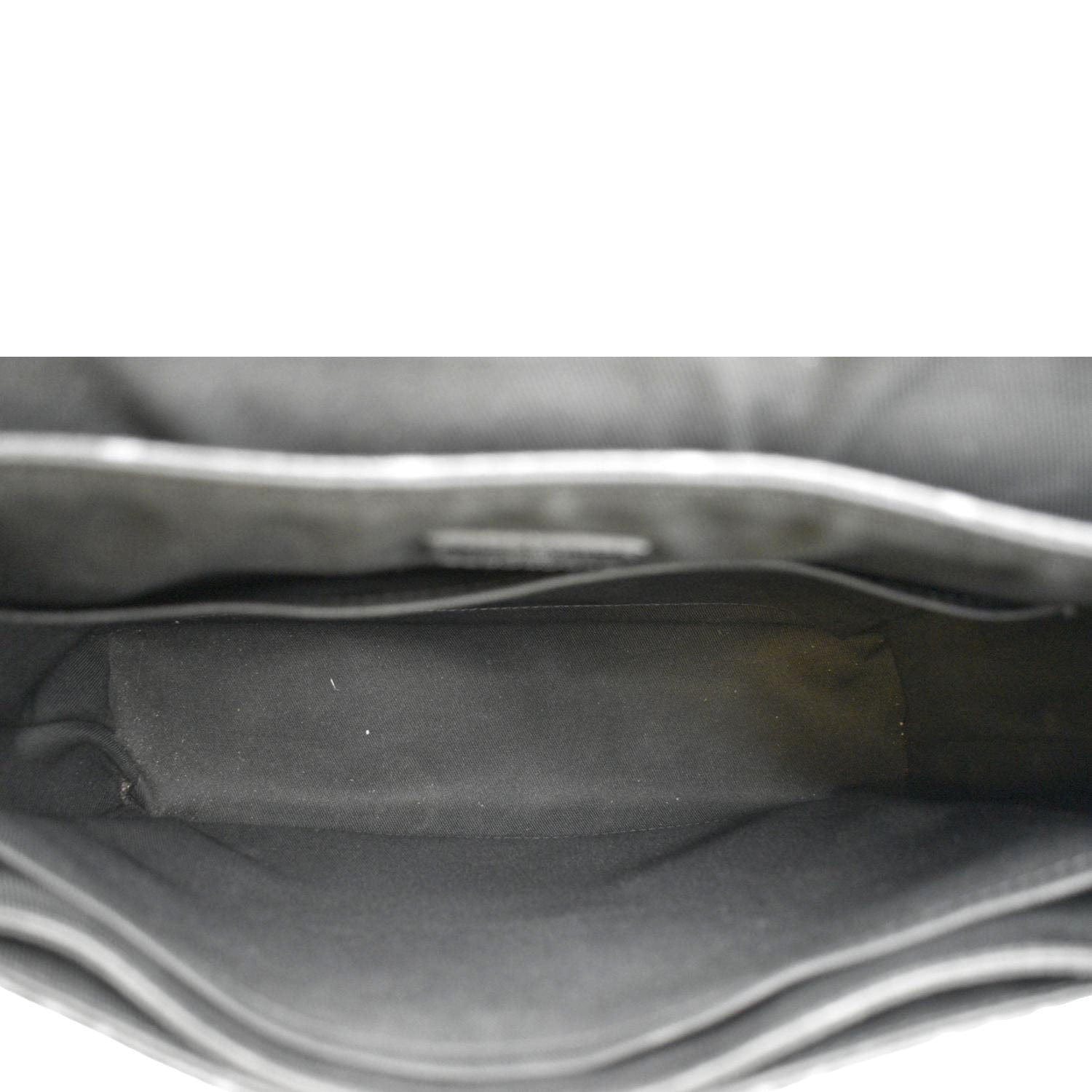 LOUIS VUITTON District MM Monogram Eclipse Messenger Bag Black