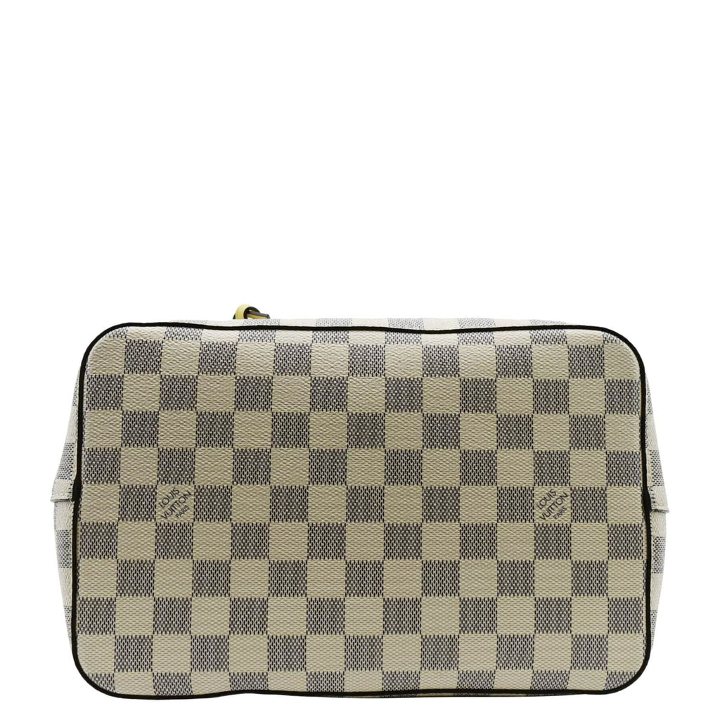 LOUIS VUITTON Neonoe MM Damier Azur Shoulder Bag Pineapple
