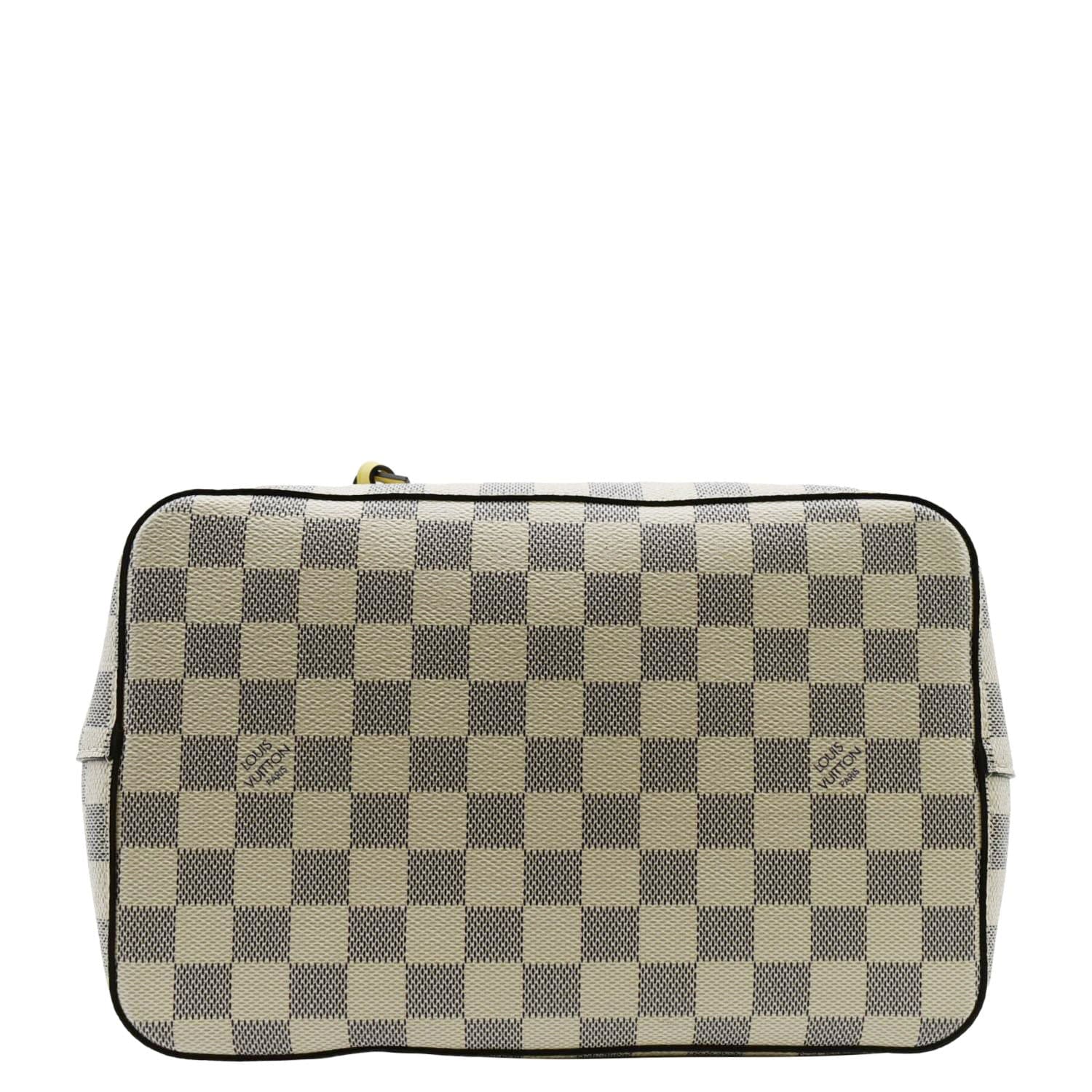 LOUIS VUITTON Neonoe MM Damier Azur Shoulder Bag Pineapple
