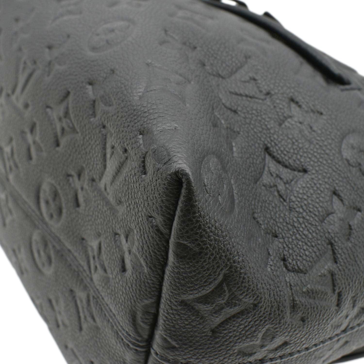 LOUIS VUITTON Montsouris PM Monogram Empreinte Backpack Black