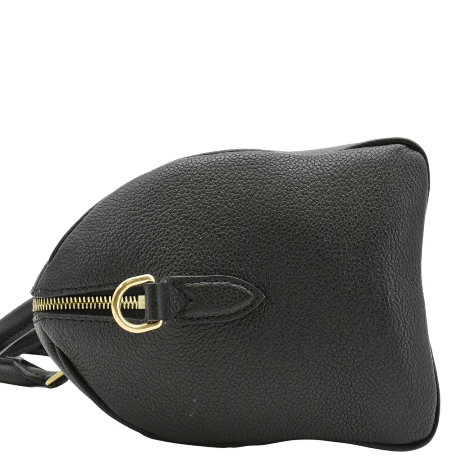 LOUIS VUITTON Speedy 25 Bandouliere Monogram Empreinte Leather Crossbody Bag Bicolor
